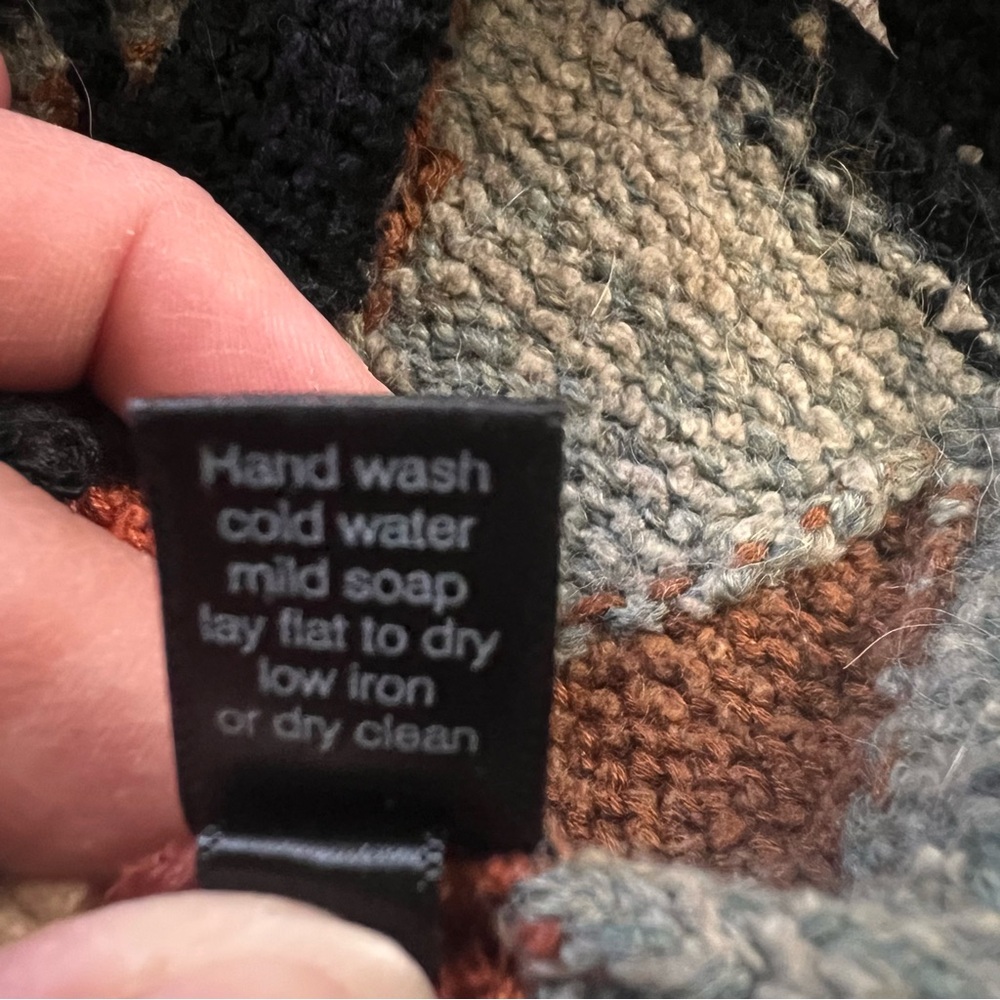 Peruvian Connection Geometric Knit Pullover Women… - image 7